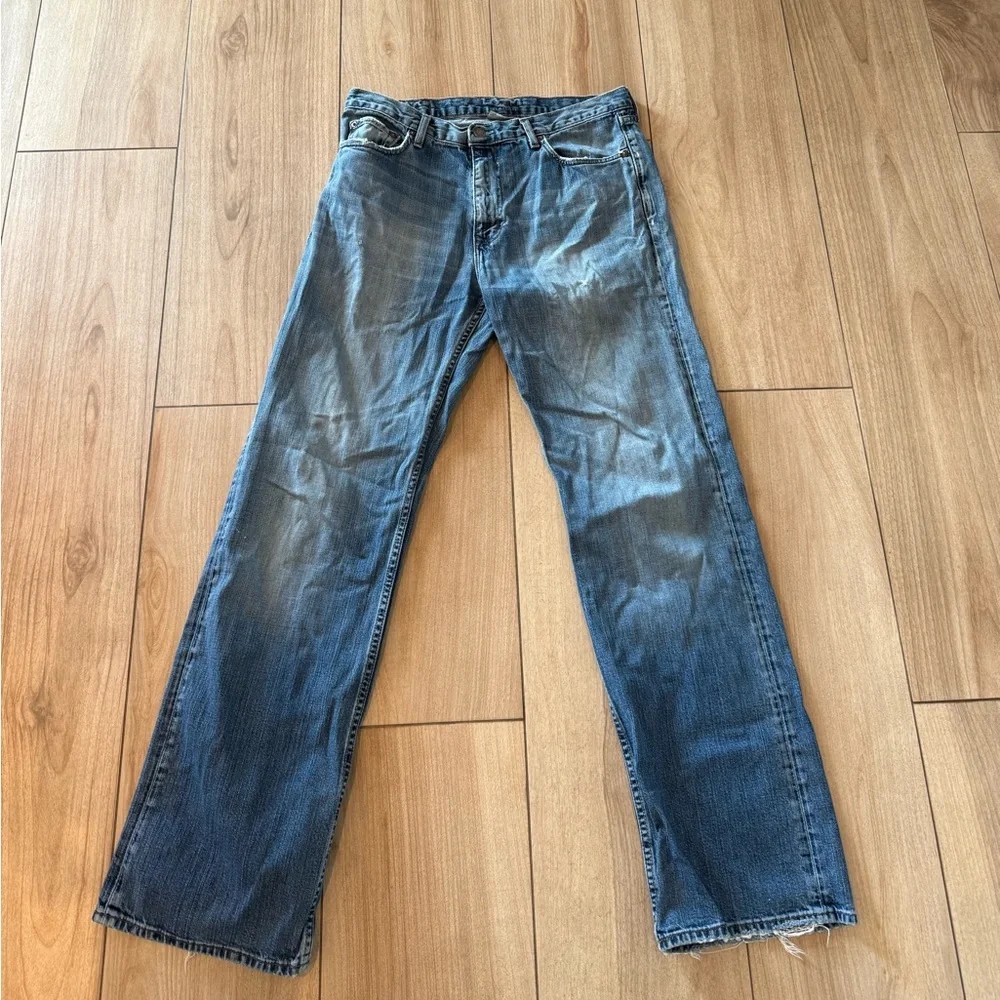 Banana Republic Classic Men's Relaxed Fit Rustic Jeans Rustic Straight Slim